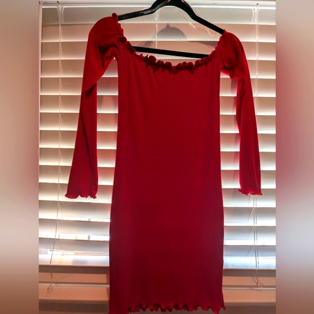 Red dress